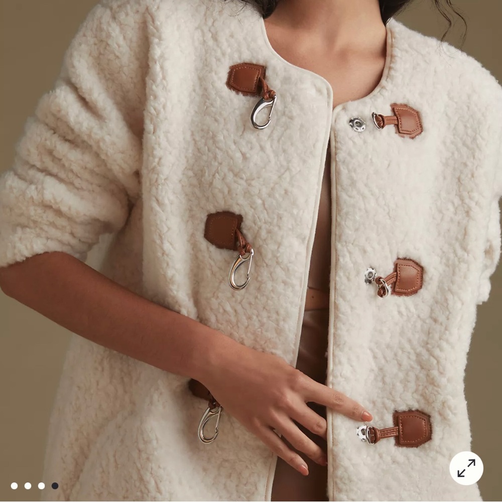 NWT Avec Les Filles Sherpa Jacket | Anthropologie Women’s Sherpa Jacket